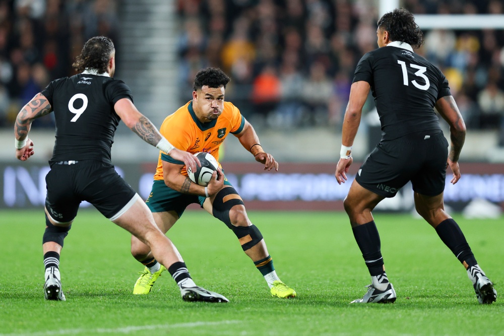 Paisami relishing centre battle, Suaalii inclusion, as Wallabies squad drop looms