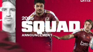 Queensland Reds Announce squad for 2025 Super Rugby Pacific