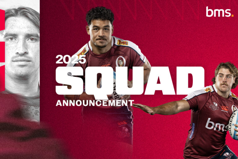 'Queensland Reds Announce squad for 2025 Super Rugby Pacific'