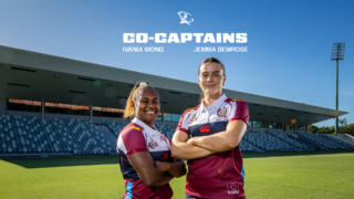 Wong and Bemrose Named Co-Captains for Queensland Reds Women